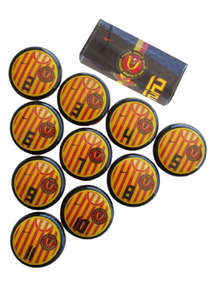 Jogo de botão Esperance Tunísia (+ palheta e pastilha)