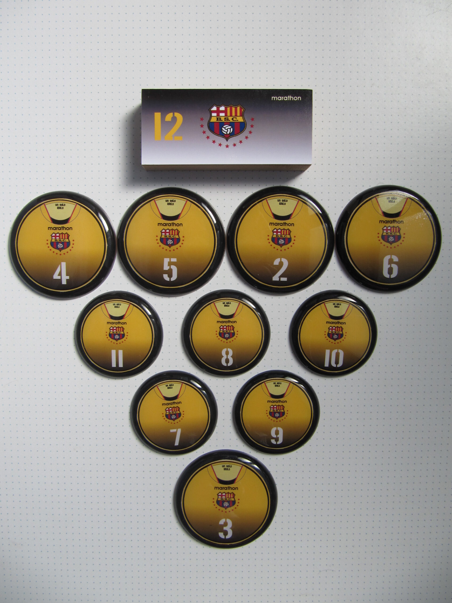 Jogo de botão Barcelona Sporting Club 2015 (Equador)