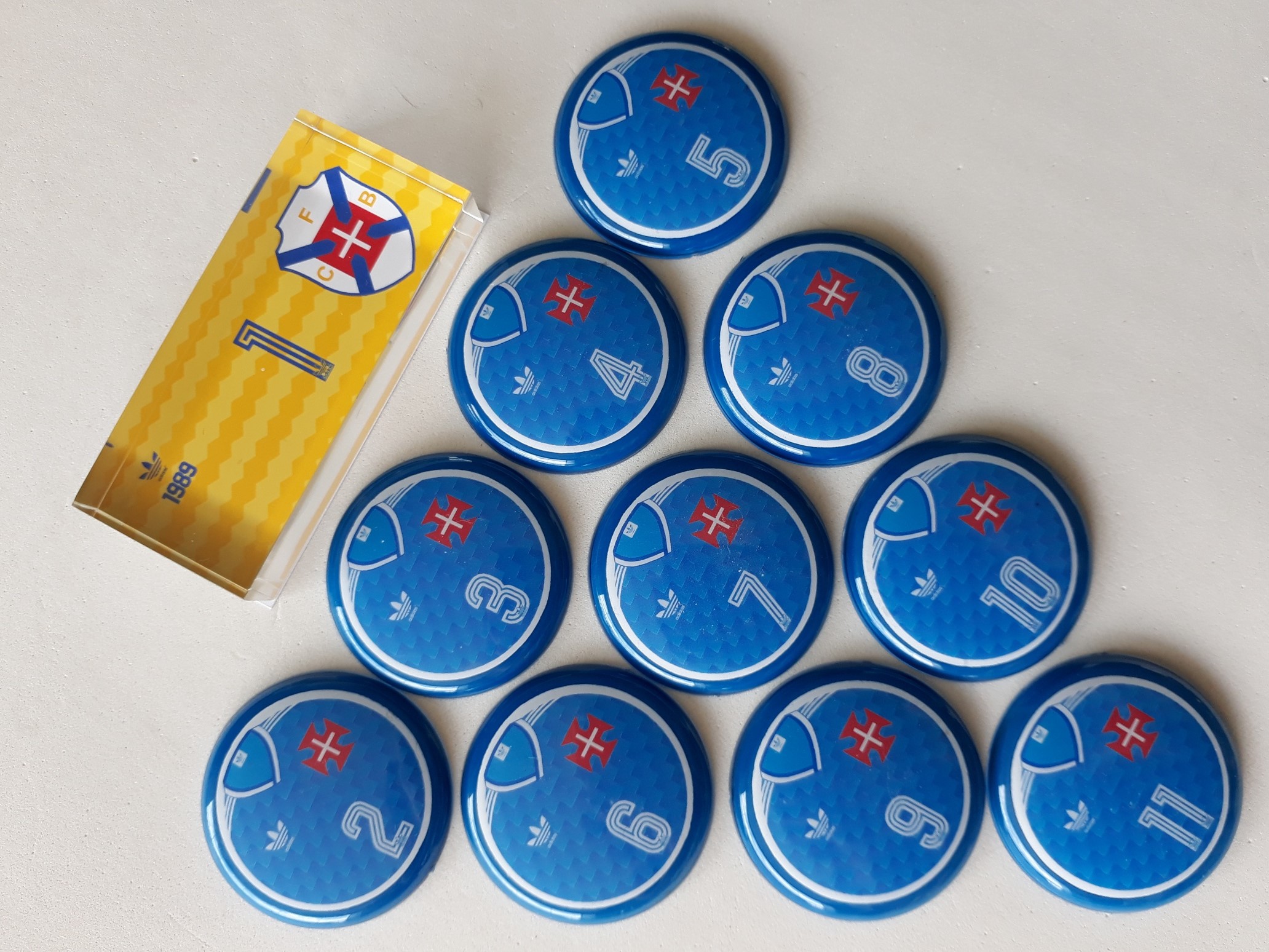 Jogo de botão Clube de Futebol Os Belenenses 1989