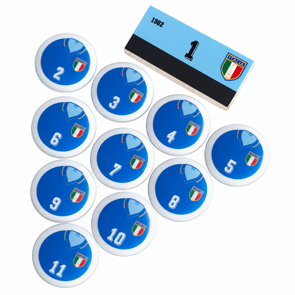 Jogo de Botão Seleção Itália 1982