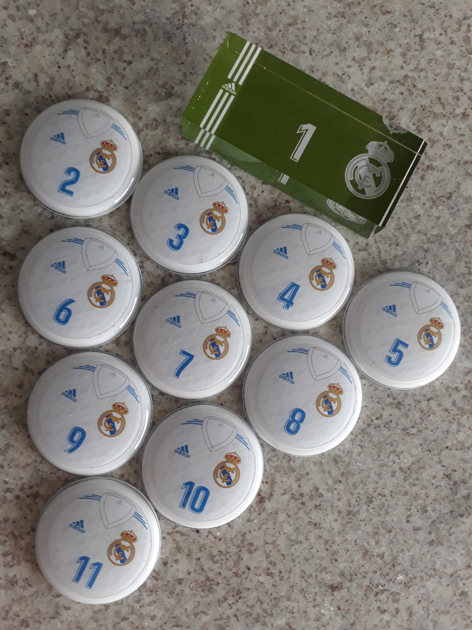 Jogo de botão Real Madrid 2018